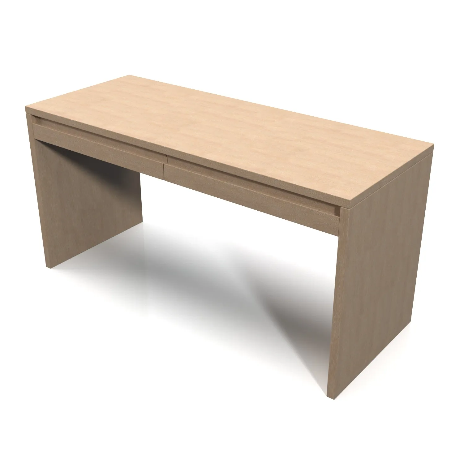 Pacific Writing Desk PBR 3D Model_06